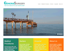 Tablet Screenshot of generalsurgery.es
